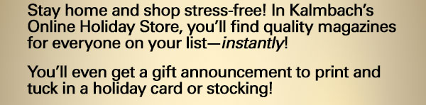 Shop stress-free!